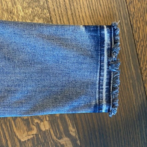 JCrew Point Sur Jeans with Frayed Hems, Size 25 - Picture 4 of 5
